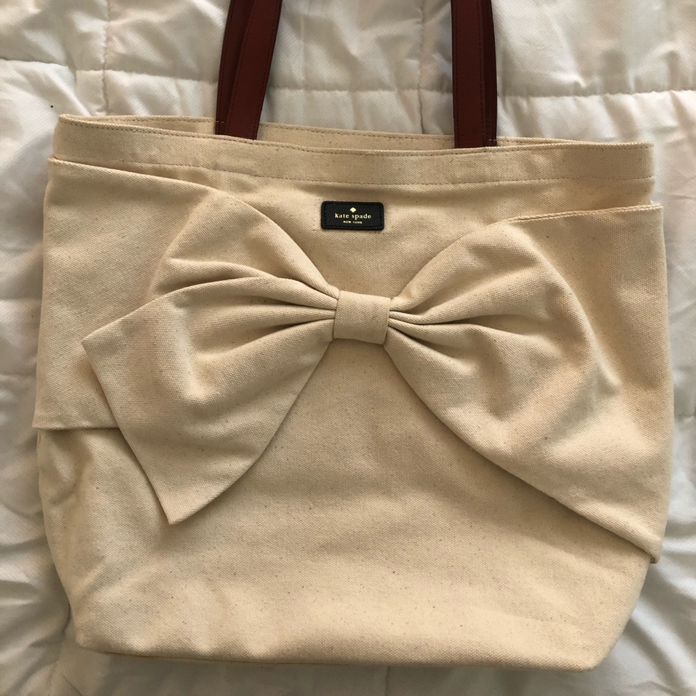 Kate Spade Canvas Tote Bag